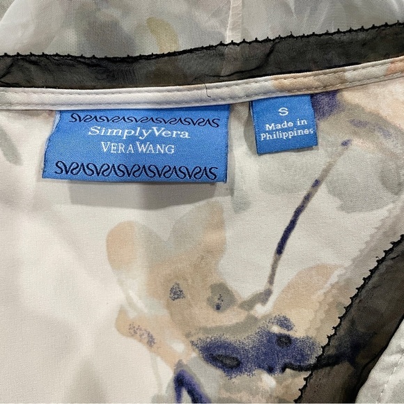 SimplyVera Vera Wang Floral Dress - Picture 6 of 11